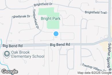 Map image of the property - 1110 Twistedoak Ct