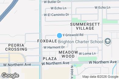 Map image of the property - 8952 W Royal Palm Rd