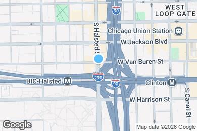 Map image of the property - 797 W Van Buren St