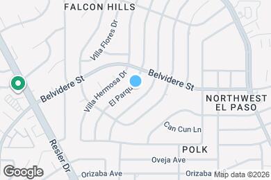Map image of the property - 678 El Parque Dr