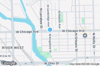 Map image of the property - 7890 N Kingsbury St