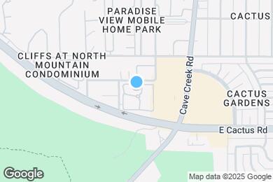 Map image of the property - Paradise Foothills Apartment Homes