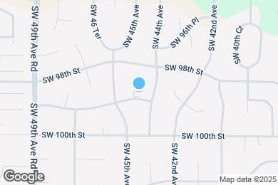 Map image of the property - 4459 SW 99th St