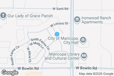 Map image of the property - 40086 W Bonneau St
