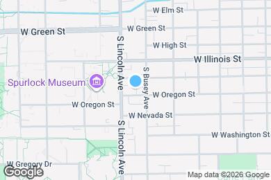 Map image of the property - 804 W Oregon St