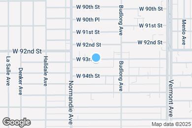 Map image of the property - 1246 W 93rd St