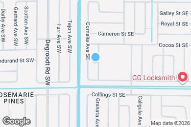 Map image of the property - 850 Algaringo Ave SE