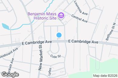 Map image of the property - 865 Cambridge Ave E