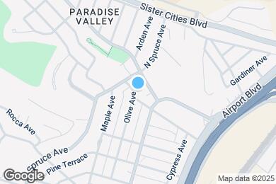 Map image of the property - 860 Olive Ave
