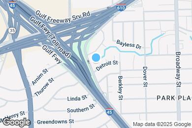 Map image of the property - 7813 Detroit St