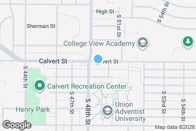 Map image of the property - 4825 Calvert St