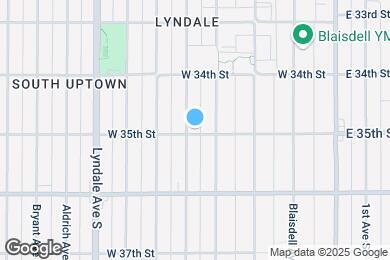 Map image of the property - 3449 Grand Ave S