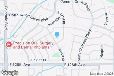 Map image of the property - 4720 E 129th Cir