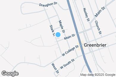 Map image of the property - 205 W Main St