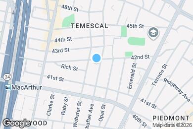 Map image of the property - 4179 Shafter Ave