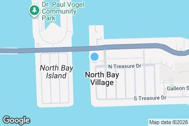 Map image of the property - 1455 N Treasure Dr