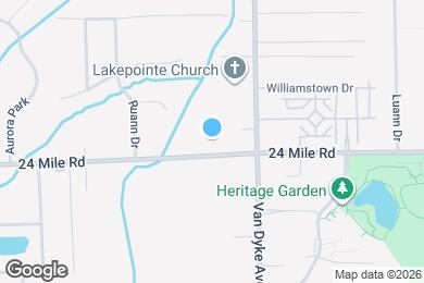 Map image of the property - 7839 24 Mile Rd