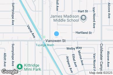 Map image of the property - 13203 Vanowen St