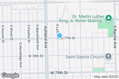 Map image of the property - 1475 W 77th St