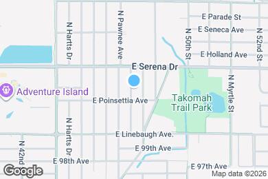 Map image of the property - 10207 N Hyaleah Rd