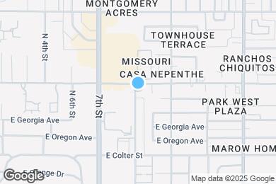 Map image of the property - Missouri Apartments