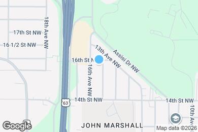 Map image of the property - 1521-15 1/2 15 1/2 Ave NW