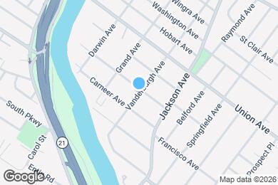 Map image of the property - 148 Vanderburgh Ave