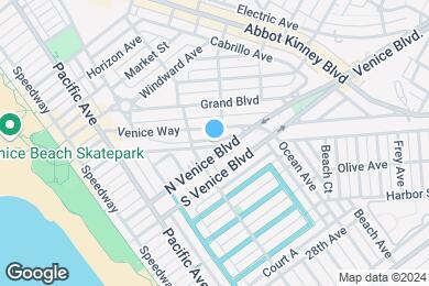 Map image of the property - 501 N Venice Blvd