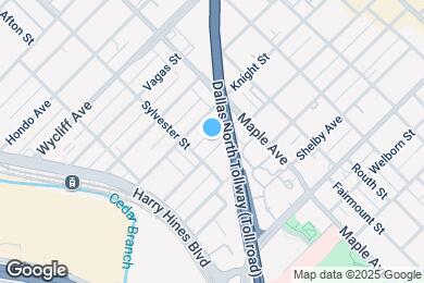 Map image of the property - 2421 Throckmorton St