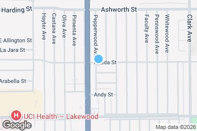 Map image of the property - 5970 Pepperwood Ave