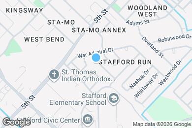 Map image of the property - 618 Bold Ruler Dr