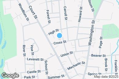 Map image of the property - 113 Cross St