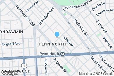 Map image of the property - 2504 Woodbrook Ave