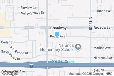 Map image of the property - Cajon Villa Apartments