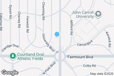 Map image of the property - 2612 Warrensville Center Rd