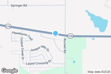 Map image of the property - 3878 Pinebluff Ln