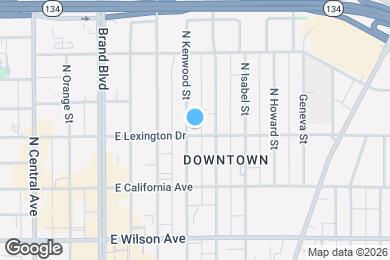 Map image of the property - 400 N Kenwood St