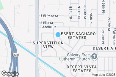 Map image of the property - 9321 E Dallas St