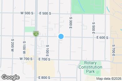 Map image of the property - 615 S 200 E