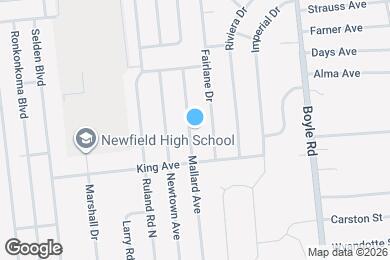 Map image of the property - 35 Mallard Ave