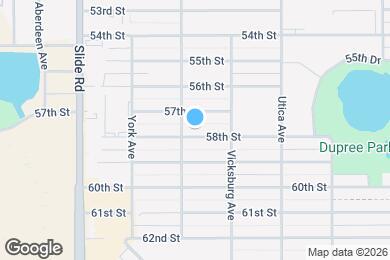 Map image of the property - 4916 58th St