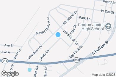 Map image of the property - 1361 Shady Ln