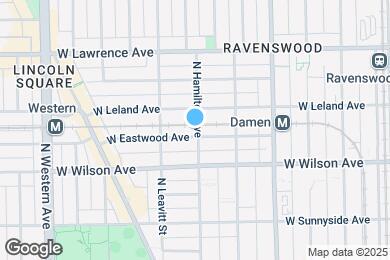 Map image of the property - 4638 N Hamilton Ave