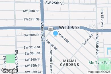 Map image of the property - 9 Miami Gardens Rd