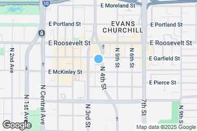 Map image of the property - 810 N 4th St