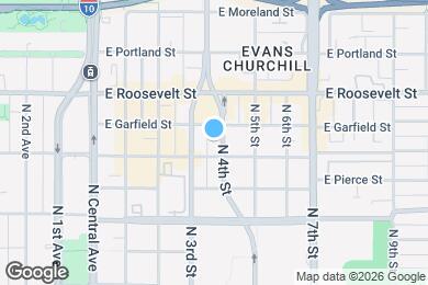 Map image of the property - 915 N 4th St