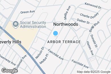 Map image of the property - 3825 Melba Pl