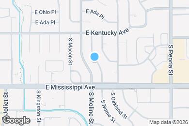 Map image of the property - 1019 S Newark St