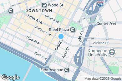 Map image of the property - 305 Moore Ave