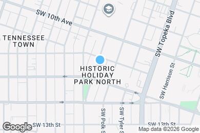 Map image of the property - 1114 SW Taylor St